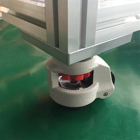 Caster Castor Wheel Heavy Duty Machine Leveling Adjustable Casters Wheel Nylon Wheel Industrial Caster(80S,1PCS) in Saudi Arabia