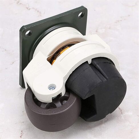 4Pcs Leveling Machine Caster Top Plate Leveling Wheel with Retractable NBR Pad(49x49mm) in Saudi Arabia