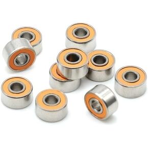 10Pcs Fishing Reel Bearing S693-2RS ABEC-7 3x8x4mm Stainless Steel Hybrid Ceramic Ball Bearings 693 2RS LD in Saudi Arabia