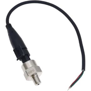 Pressure transducer 2 Set DC 5V 1/8NPT Oil Fuel Gas Air Pressure Transducer Transmitter Sensor 15/30/60/80/100/150/200/300/500/1000/1600Psi Steel(2Set 15Psi) in Saudi Arabia