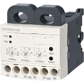 EOCRSS-30S Overload Relay Motor Motor Serport Thermal Termal Relay (UN: 24-260VAC/DC) 1PCS (3-30A) in Saudi Arabia