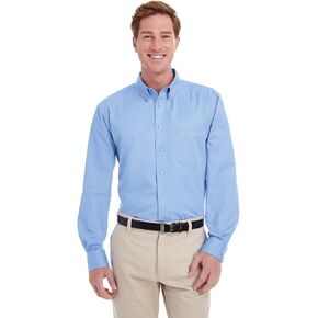 Foundation 100% Cotton Long-Sleeve Twill Shirt with Teflon (M581) in Saudi Arabia