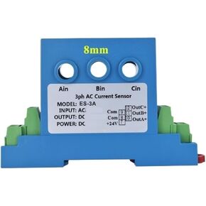8 ملم ثقب DC12V Three-Phase AC Transmitter 10A 20a 50a تقسيم المستشعر الحالي 4-20MA 0-20MA 0-10MA (4-20MA ، 3PH-AC 0-30A) in Kuwait