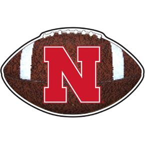 Craftique Nebraska Decal (N HUSKERS FOOTBALL DECAL (4''6''), 4 in) in Saudi Arabia