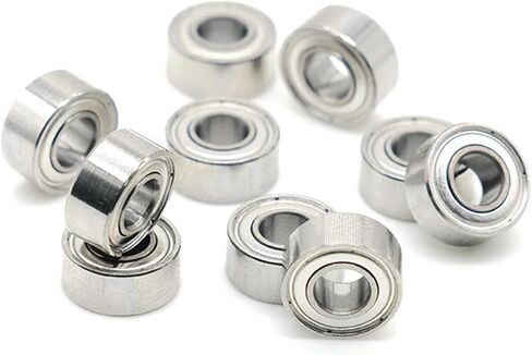 10Pcs 2x6x3mm Mini Bearing 692ZZ ABEC-9 Chrome Steel Miniature Ball Bearings 619/2ZZ in Saudi Arabia