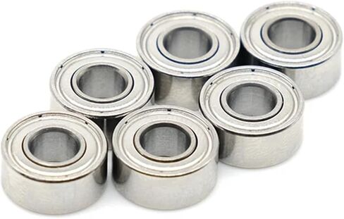 10Pcs 2x6x3mm Mini Bearing 692ZZ ABEC-9 Chrome Steel Miniature Ball Bearings 619/2ZZ in Saudi Arabia