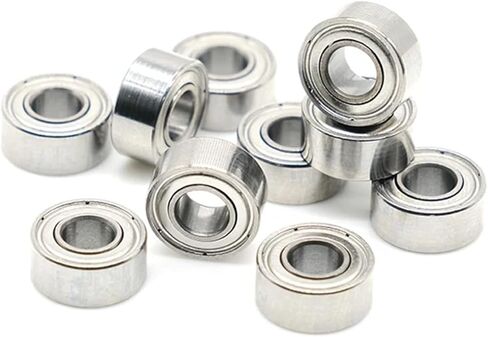 10Pcs 2x6x3mm Mini Bearing 692ZZ ABEC-9 Chrome Steel Miniature Ball Bearings 619/2ZZ in Saudi Arabia