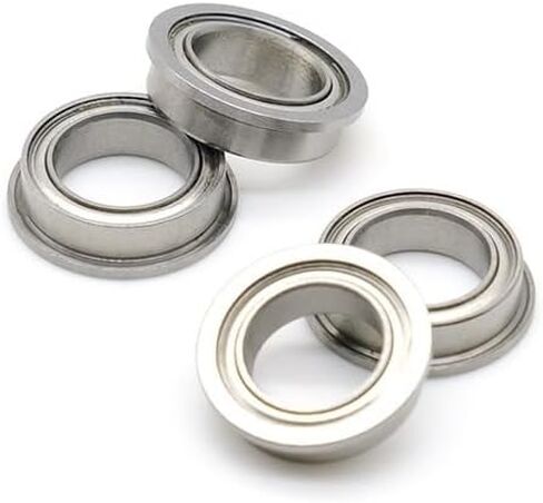 F6802ZZ 10pcs Flange Bearing 15x24x5 mm ABEC-7 Chrome Steel Metal Sealed High Speed Mechanical Equipment Parts in Saudi Arabia
