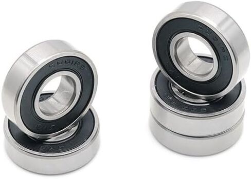 6203-2RS Ball Bearing 17 * 40 * 12 mm (2PCS) Double Rubber Seal ABEC-7 Pre-Lubricated Ball Bearings 6203RS in Saudi Arabia