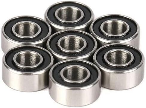 8Pcs S608 2RS Stainless Steel Ball Bearing ABEC-9 8x22x7 mm Deep Groove Rubber Sealed Ball Bearings in Saudi Arabia