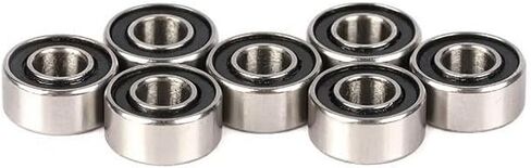 8Pcs S608 2RS Stainless Steel Ball Bearing ABEC-9 8x22x7 mm Deep Groove Rubber Sealed Ball Bearings in Saudi Arabia