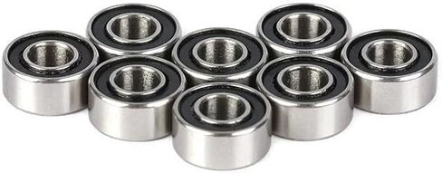 8Pcs S608 2RS Stainless Steel Ball Bearing ABEC-9 8x22x7 mm Deep Groove Rubber Sealed Ball Bearings in Saudi Arabia