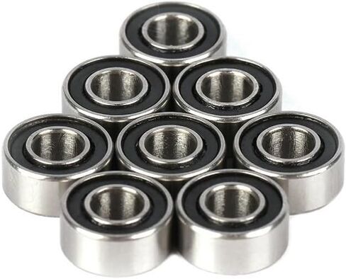 8Pcs S608 2RS Stainless Steel Ball Bearing ABEC-9 8x22x7 mm Deep Groove Rubber Sealed Ball Bearings in Saudi Arabia