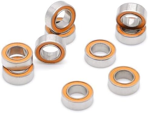 2PCS SMR74 2RS 4x7x2.5mm ABEC-7 بكرة الصيد الفولاذ المقاوم للصدأ تحمل SMR74 RS MR74 in Saudi Arabia