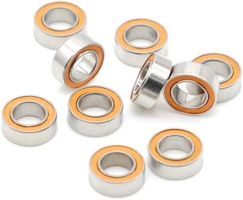 2PCS SMR74 2RS 4x7x2.5mm ABEC-7 بكرة الصيد الفولاذ المقاوم للصدأ تحمل SMR74 RS MR74 in Saudi Arabia