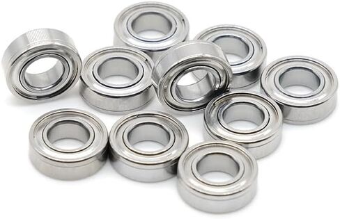 ABEC-7 (2PCS) 6x12x4 mm Miniature MR126Z Ball Bearings MR126 ZZ in Saudi Arabia