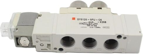 لصمام الملف اللولبي SY3120/SY3220/SY3320-5LZ/5LZD/5LZE-C6/C4/M5 PNEUMATIC VALVE 1PCS (SY3120-5LZE-M5) in Kuwait