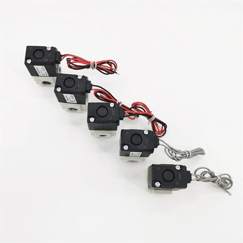 1 PCS 3/2 Way 1/4'' VT307 DC24V DC12V AC220V Air Pneumatic Normally Closed Solenoid Valve(VT307-5G-01 DC24V) in Saudi Arabia