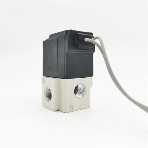 1 PCS 3/2 Way 1/4'' VT307 DC24V DC12V AC220V Air Pneumatic Normally Closed Solenoid Valve(VT307-5G-01 DC24V) in Saudi Arabia
