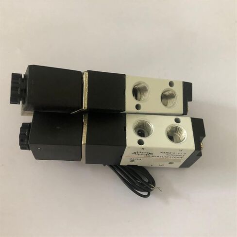 3V110-06 12V 1/8" Solenoid Valve 3 Way Pneumatic Air Control Valve Electric Gas Magnetic Valve Alumium Body 1Pcs(Transparent,Onecolor) in Saudi Arabia