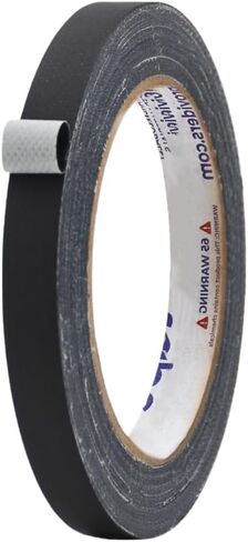 MAT Gaffer Tape Gray Low Gloss Finish Film, 1/2 inch x 60 Feet, Residue Free, Non Reflective, Secure Cords to Stages, Great for Concerts or Trade Shows, Weddings, & Floor Marking in Kuwait