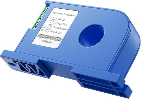AC 10A 20A 30A 50A 100A 200A 600A Current Transmitter 4-20ma output 20mm ampere transducer current(Aperture 20mm,AC0-900A_RS485 OUTPUT_DC24V) in Saudi Arabia