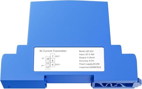 DC 5A 6A 7A 8A 9A 10A Current Transducer 0-10V 0-5V 4-20mA Current Signal Transmitter Sensor(DC 0-1A,4-20MA OUTPUT_AC 220V) in Saudi Arabia
