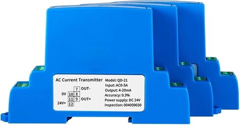1PCS AC 1A 2A 3A 5A 10A DC24V محول المحول الحالي 0-9A 0-10A إلى 4-20MA 0-20MA 0-10V 0-5V AC Current Sensor (AC 0-8A ، 0-20MA Output_ac 220V) in Saudi Arabia