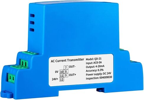 1PCS AC 1A 2A 3A 5A 10A DC24V محول المحول الحالي 0-9A 0-10A إلى 4-20MA 0-20MA 0-10V 0-5V AC Current Sensor (AC 0-8A ، 0-20MA Output_ac 220V) in Saudi Arabia