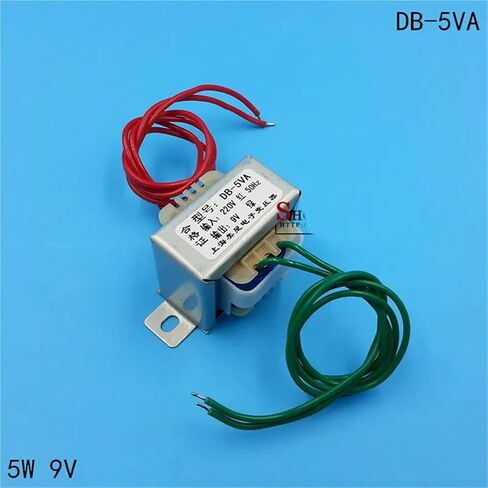 DB-5VA 5W محول الطاقة 220V380V إلى 3V6V9V12V15V18V24V36VAC AC EI41 (220V الجهد الفردي ، 12V) in Kuwait