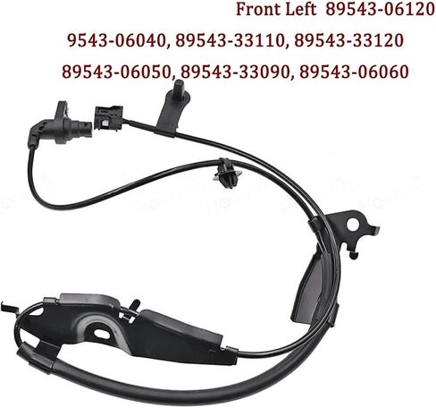 مستشعر سرعة عجلات ABS الخلفي الأمامي 89542-06120 89543-06120 8954233110 (الأمام اليمين واليسار) in Saudi Arabia