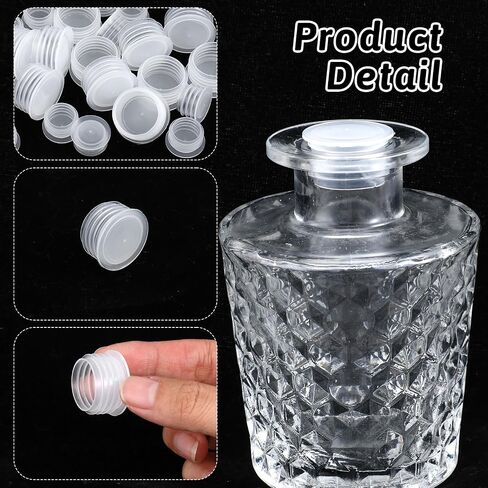 30PCS Plastic Salt And Pepper Shaker Stoppers, 20mm/13mm Stoppers for Salt and Pepper Shakers, Replacement Salts and Peppers Shaker Plug for Pots, Bottles and Pipes in Saudi Arabia