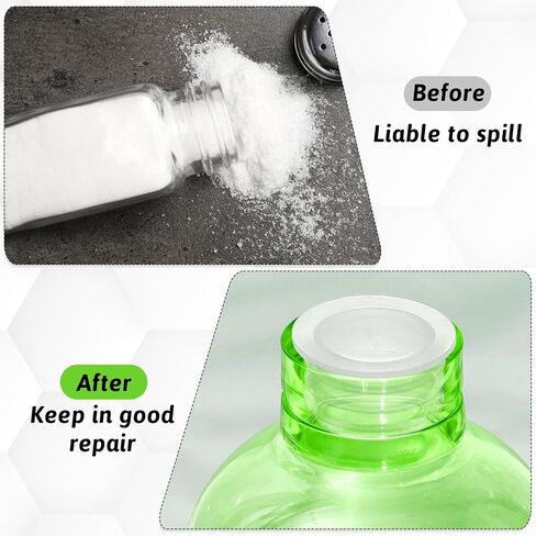 30PCS Plastic Salt And Pepper Shaker Stoppers, 20mm/13mm Stoppers for Salt and Pepper Shakers, Replacement Salts and Peppers Shaker Plug for Pots, Bottles and Pipes in Saudi Arabia
