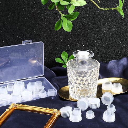30PCS Plastic Salt And Pepper Shaker Stoppers, 20mm/13mm Stoppers for Salt and Pepper Shakers, Replacement Salts and Peppers Shaker Plug for Pots, Bottles and Pipes in Saudi Arabia