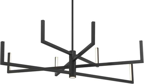 George Kovacs P1478-66A-L Articular LED Chandelier, Coal in Saudi Arabia