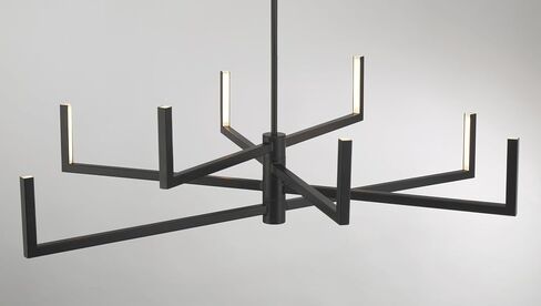George Kovacs P1478-66A-L Articular LED Chandelier, Coal in Saudi Arabia