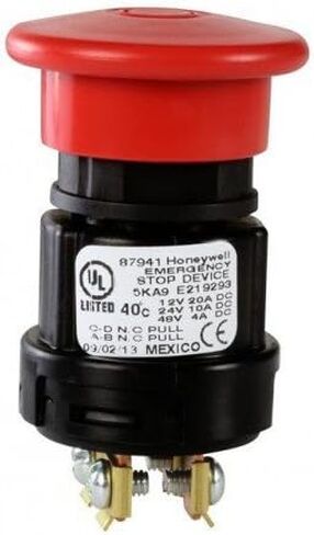 Honeywell Red Push Button Flush Mount 1-Way Normally Open X-10 Electronic Switch, 1 Count in Saudi Arabia