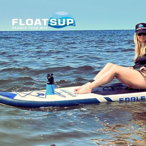 Floatsup® Jumbo Paddle Board and Kayak Water Bottle/Drink Holder (Signature Blue) in Saudi Arabia