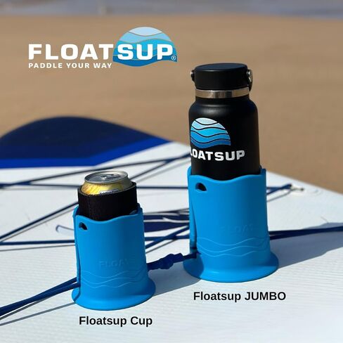 Floatsup® Jumbo Paddle Board and Kayak Water Bottle/Drink Holder (Signature Blue) in Saudi Arabia