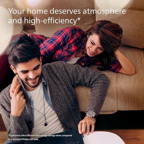 PHILIPS LED 65W BR30 3-Pack Ultra Efficient Soft White Light Bulbs (3000K) 650 Lumen (4.5W = 65W) Dimmable Frosted Flicker-Free Light Bulbs in Saudi Arabia