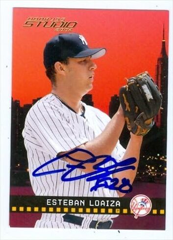 مستودع توقيعه 33951 ESTEBAN LOAIZA بطاقة البيسبول in Saudi Arabia