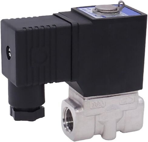 صمام التحكم في السوائل 2L Series 2L030 2L030-06 2L030-08 المفعول المباشر ومغلقة عادة 1/8 "1/4" نوع الطرف/grommet (2L030-06 (Grommet) ، AC110V (-C)) in Kuwait