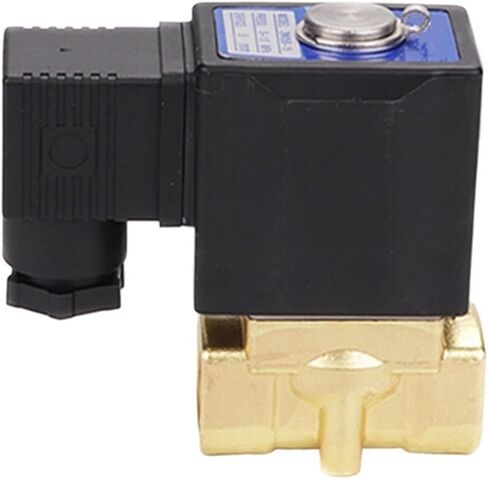 Fluid Control Valve 2KW Series 2KW030 2KW030-06 2KW030-08 Direct-acting And Normally Opened 1/8" 1/4" Terminal Type(2KW030-08,DC12V (-F)) in Saudi Arabia
