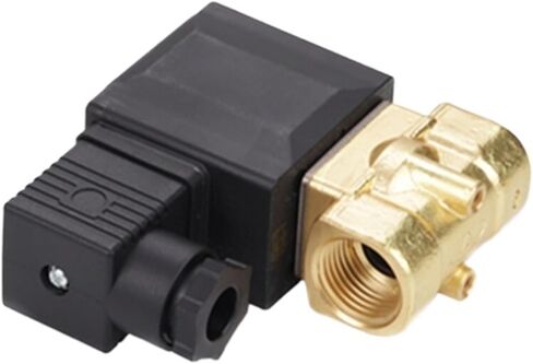 Fluid Control Valve 2KW Series 2KW030 2KW030-06 2KW030-08 Direct-acting And Normally Opened 1/8" 1/4" Terminal Type(2KW030-08,DC12V (-F)) in Saudi Arabia