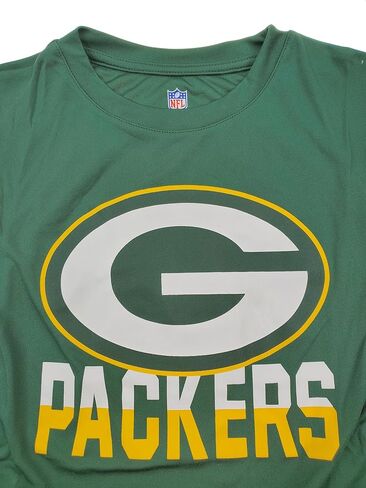 Outerstuff NFL Green Bay Packers Youth Boys 8-20 مرة أخرى في Top Dri-Tech Team Tee Tee in Kuwait