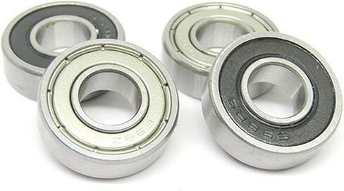 S698 2RS 8x19x6mm S698ZZ S698 ZZ 2RS Miniature Ball Bearing 698ZZ 698RS 10Pcs(Rubber Seals) in Saudi Arabia