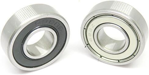S698 2RS 8x19x6mm S698ZZ S698 ZZ 2RS Miniature Ball Bearing 698ZZ 698RS 10Pcs(Rubber Seals) in Saudi Arabia