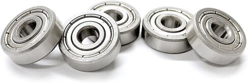 440 Stainless Steel Bearings SMR85 5 * 8 * 2.5 SMR93 3 * 9 * 4 SMR95 5 * 9 * 3 SMR104 4 * 10 * 4 SMR105 5 * 10 * 4 2Pcs(SMR138ZZ 8x13x4) in Saudi Arabia