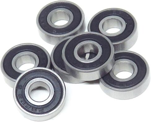 S695 2RS الأخدود العميق 5x13x4mm S695zz Ball Bearing Mini RC 695 ZZ 2RS 10pcs (محمية معدنية) in Saudi Arabia