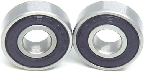 S695 2RS الأخدود العميق 5x13x4mm S695zz Ball Bearing Mini RC 695 ZZ 2RS 10pcs (محمية معدنية) in Saudi Arabia